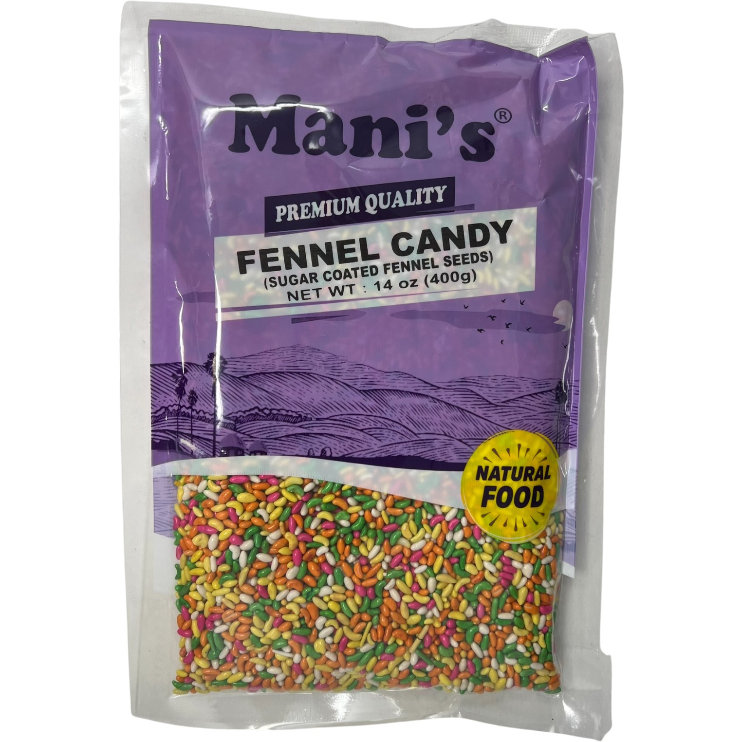 Mani's Sugar Coated Fennel Candy 400 GM