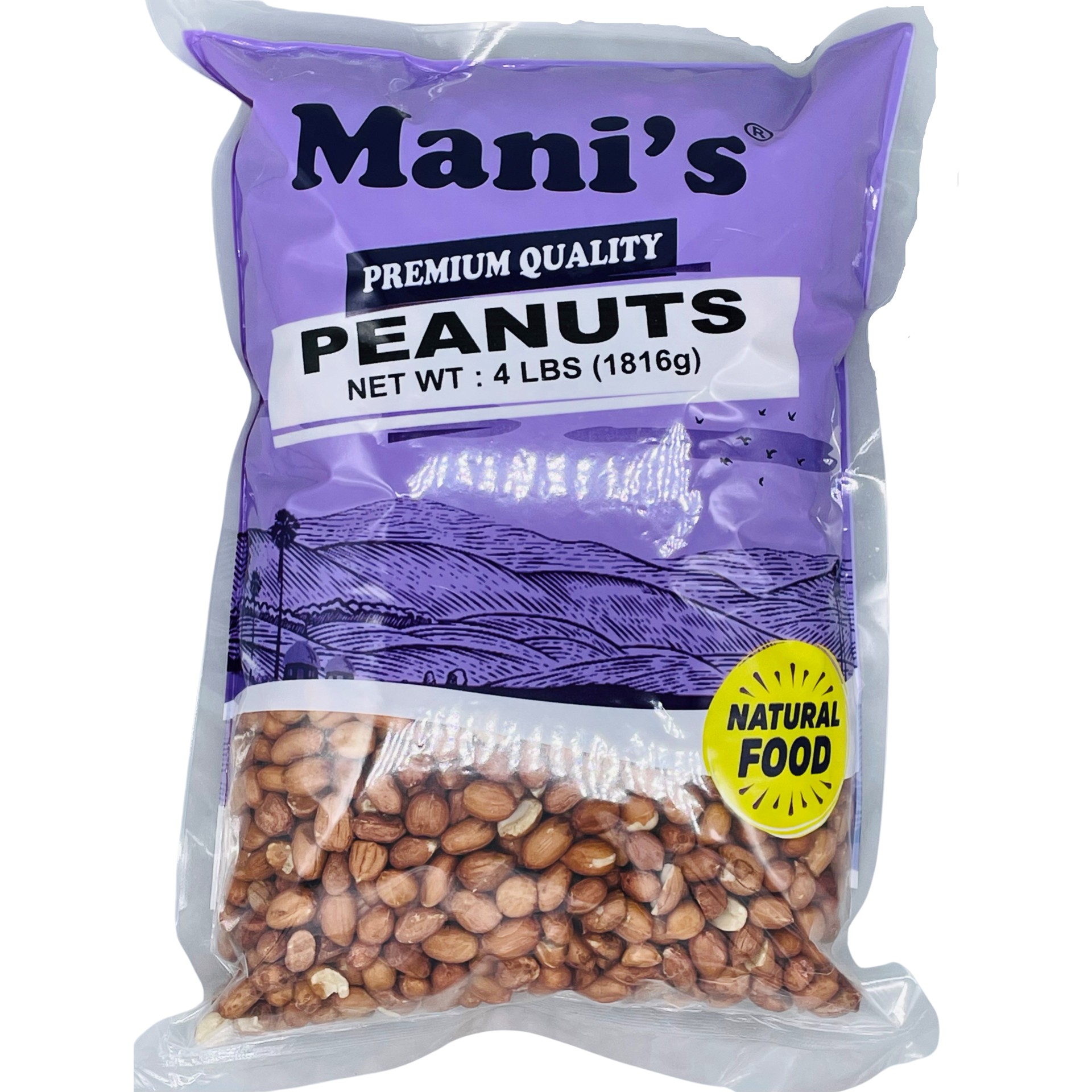 Mani's Peanuts With Skin 1.81 KG