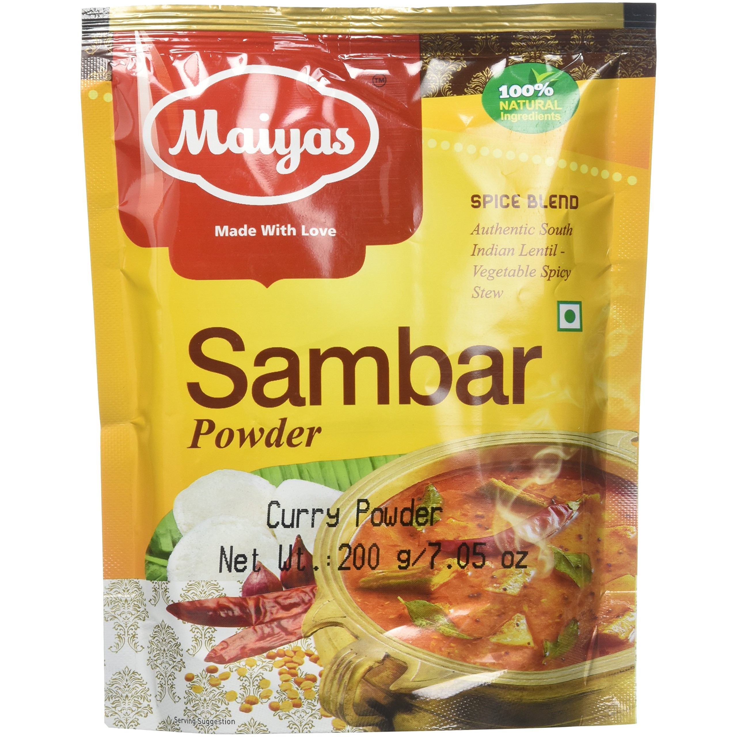 Maiyas Sambar Powder 200 GM