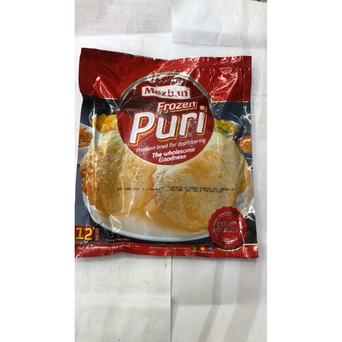 MEZBAN PURI 480 GM