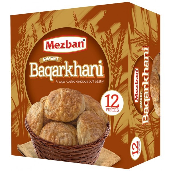 MEZBAN BAQARKHANI PLAIN 12 PCS