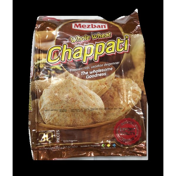 MEZBAN CHAPPATI BULK WHOLE WHEAT 1350 GM