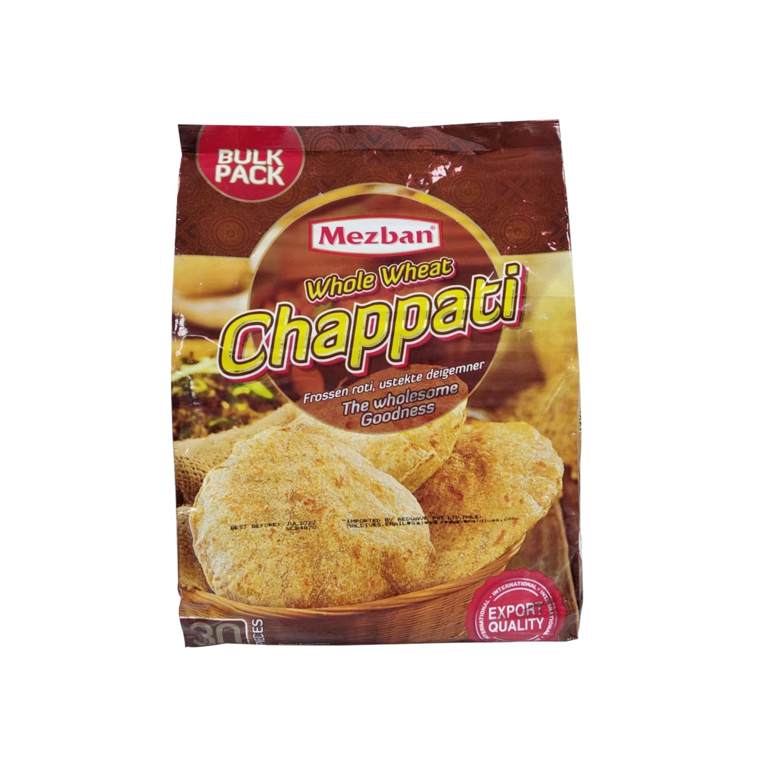 Mezban Whole Wheat Chapati
