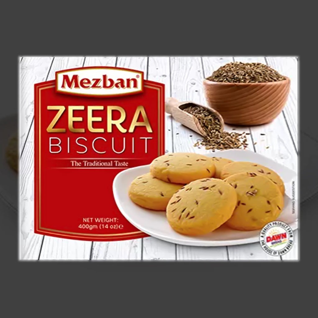 MEZBAN ZEERA BISCUIT 400 GM