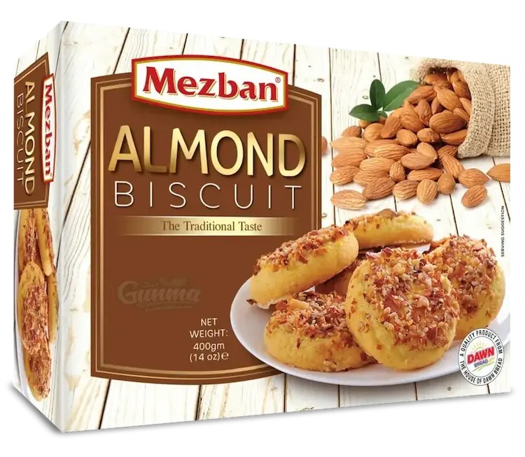 MEZBAN ALMOND BISCUIT 400 GM