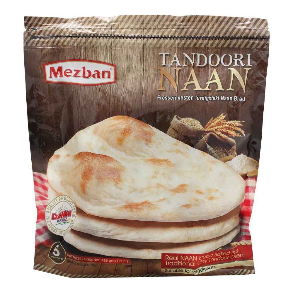 MEZBAN TANDOORI ROUND NAAN 425 GM