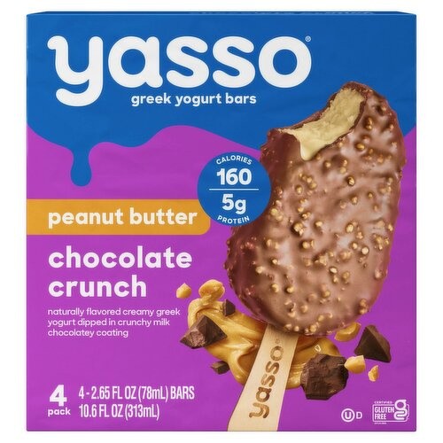 YASSO PB CHOC CRUNCH 2.65 OZ