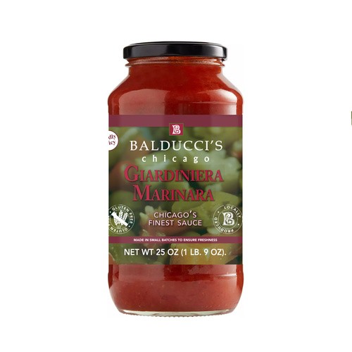 BALDUCCIS GIARDINIERA MARINARA 25 OZ