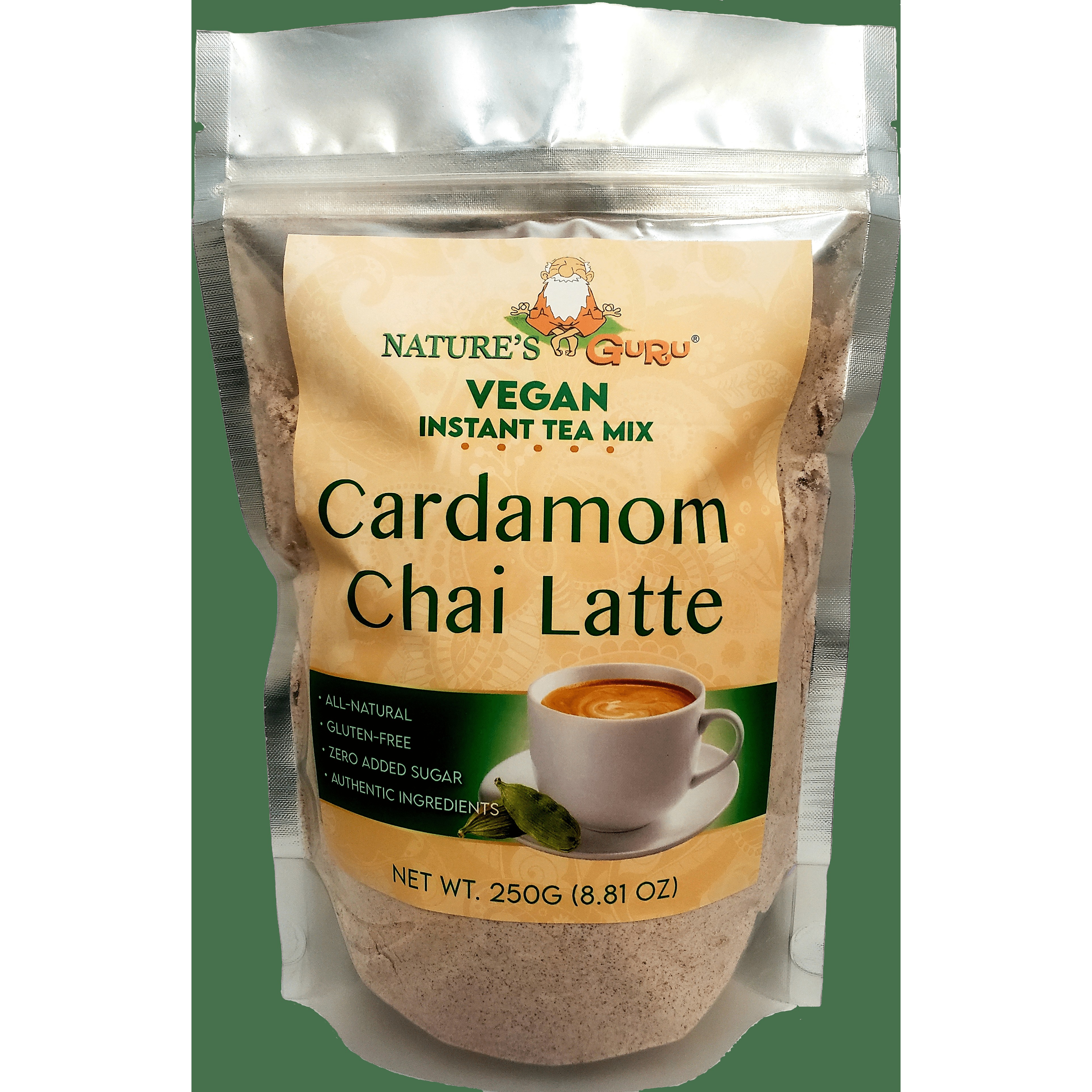 Natures Guru Cardamom Chai Mix 250 GM