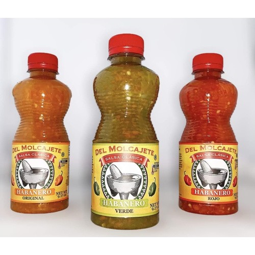 DEL MOLCAJETE SALSA HABANERO             9.17 OZ