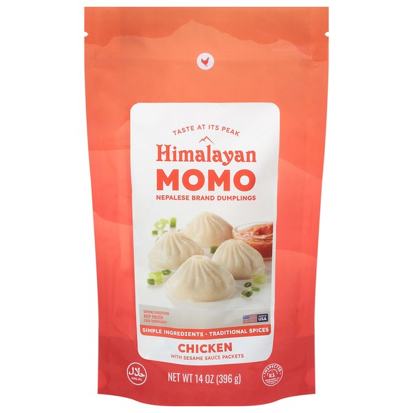 HIMALAYAN MOMO Nepalese Brand Chicken Dumplings 24 OZ
