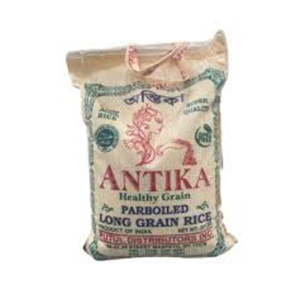 Antika Parboiled Long Grain Rice 20 LBS