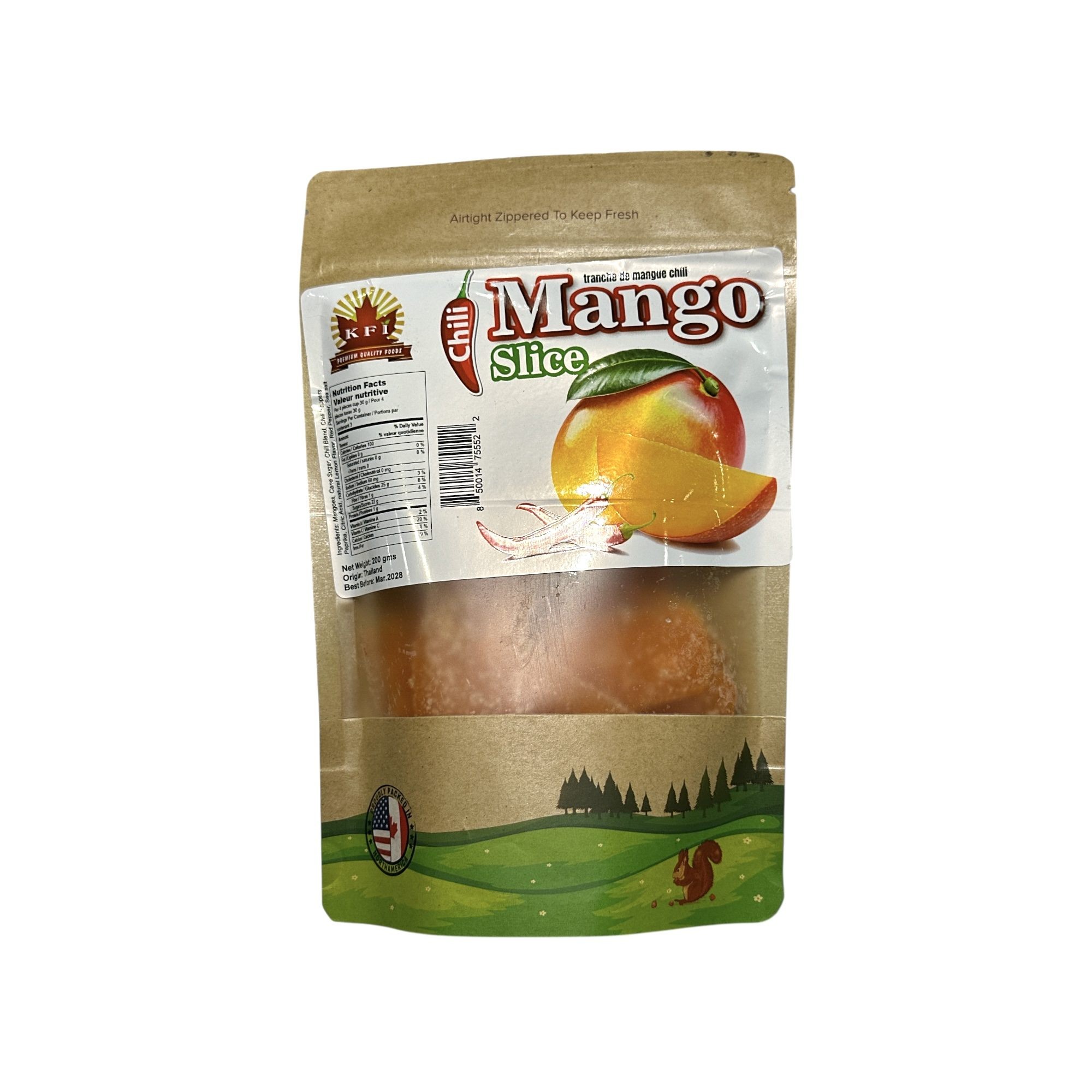 KFI Dry Mango Slicez 200 Gm
