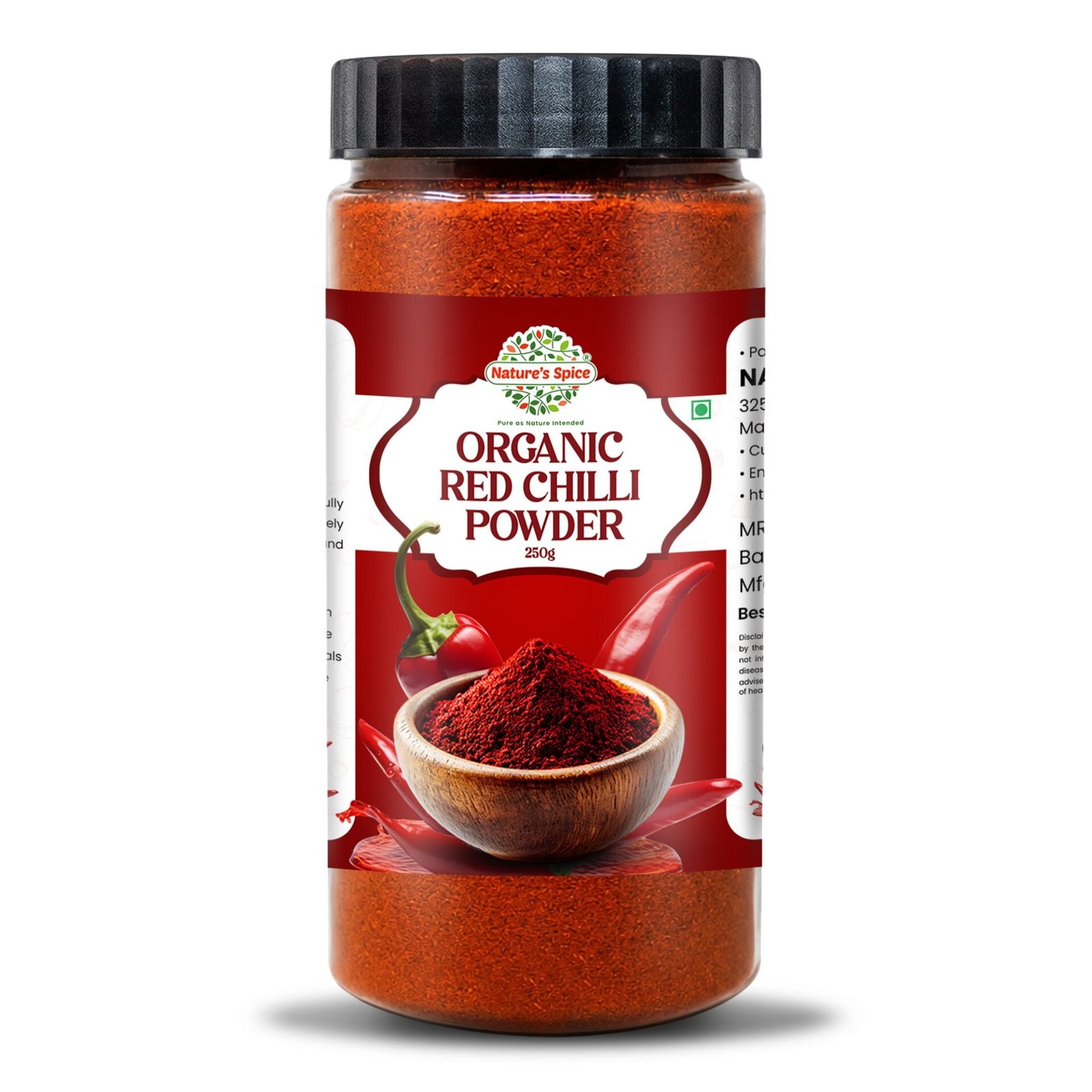 OSR ORGANIC RED CHILLI POWDER 250 GM