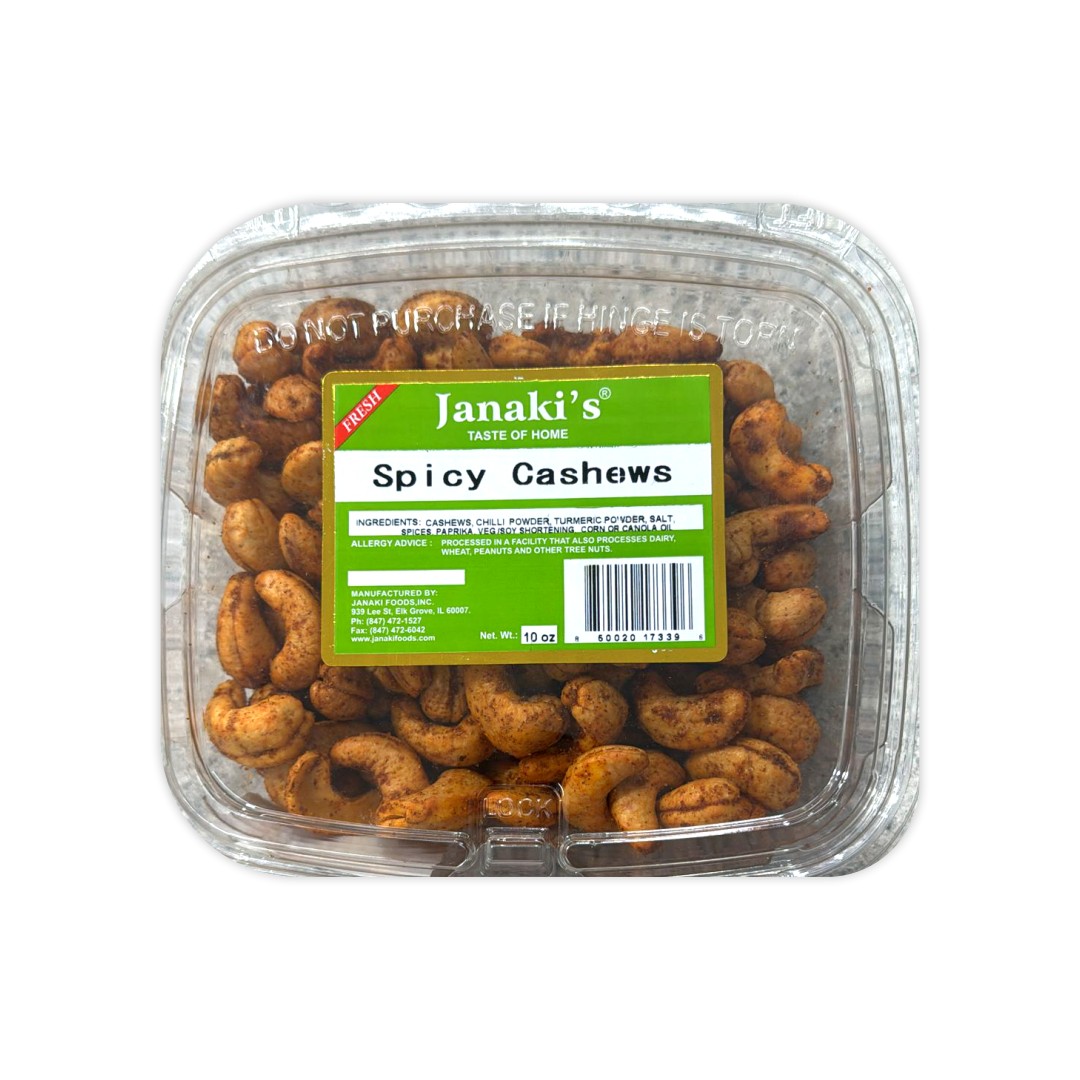 Janaki Spicy Cashews 10 OZ