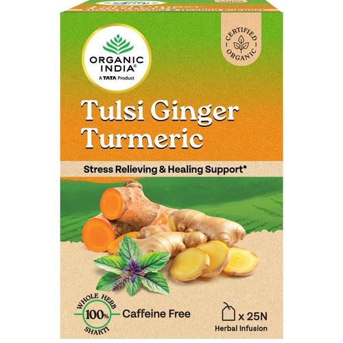 OI Org Tulasi Turmeric Tea 36 GM