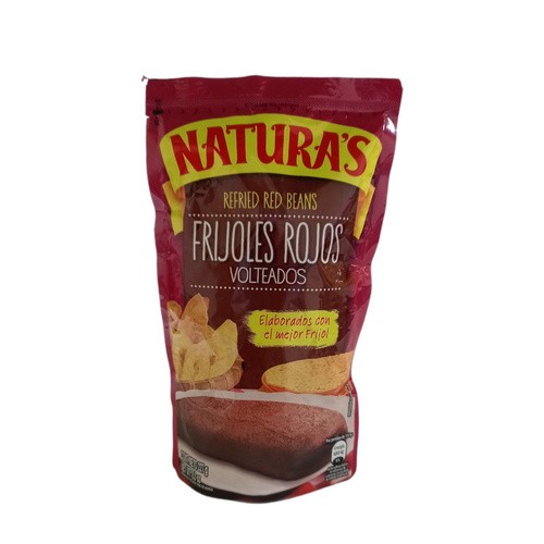 NATURA'S FRIJOLES VOLTEODOS ROJO 26.45 OZ