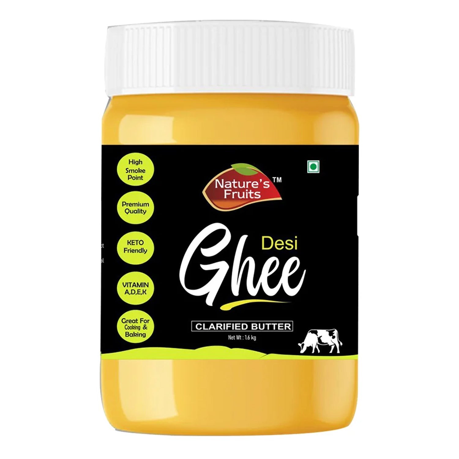 Nature Fruit Pure Desi Ghee  56 OZ