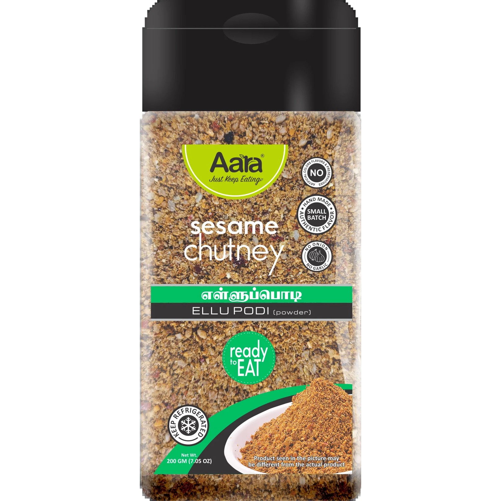 AARA SESAME CHUTNEY 200 GM