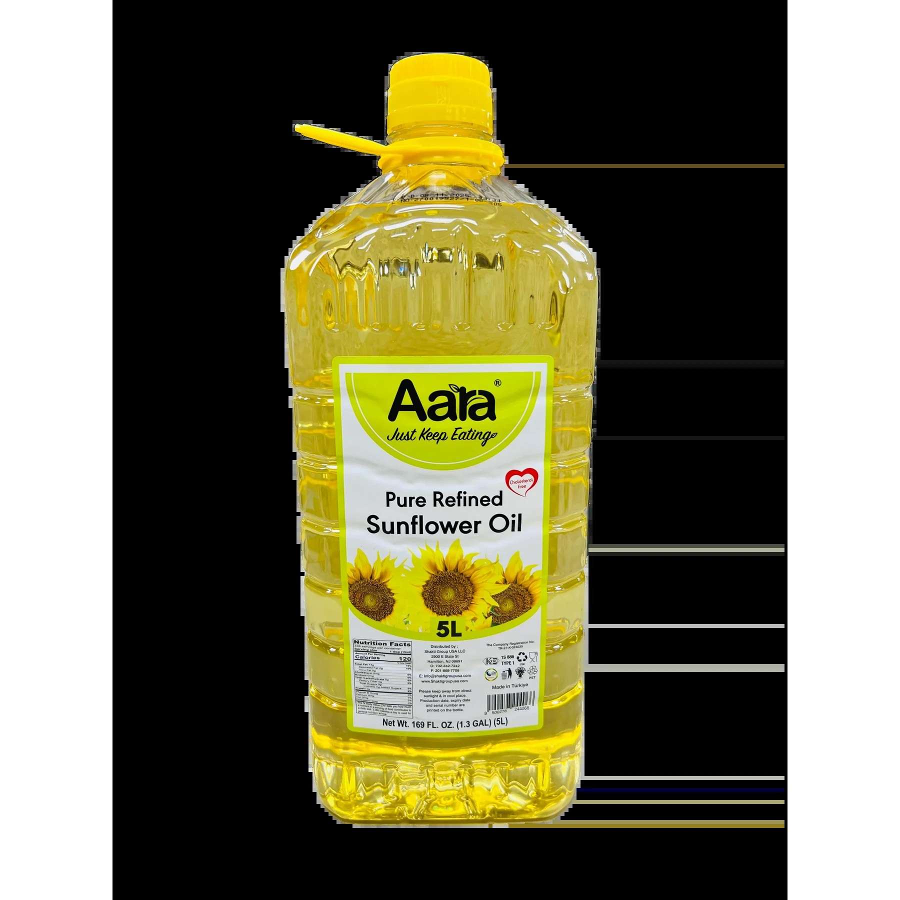 AARA SUNFLOWER OIL 5 LTR