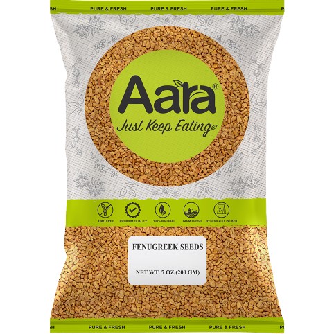 Aara Fenugreek Seeds Bold 200 GM