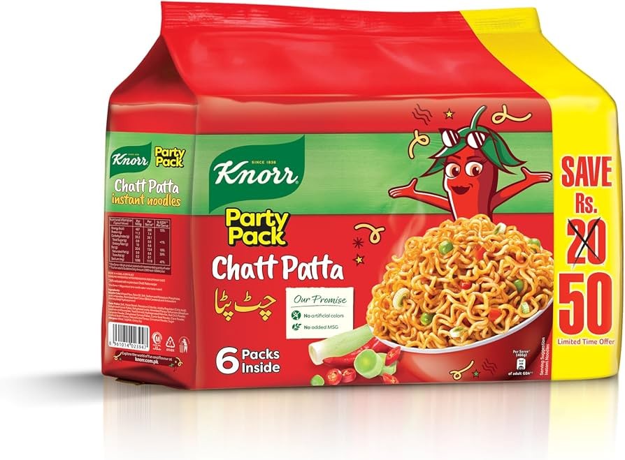 KNORR NOODLES CHATPATTA 366 GM