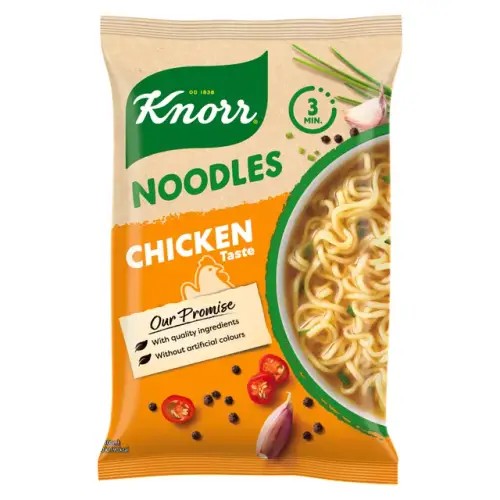 KNORR CHICKEN FLAVORED NOODLE 61 GM