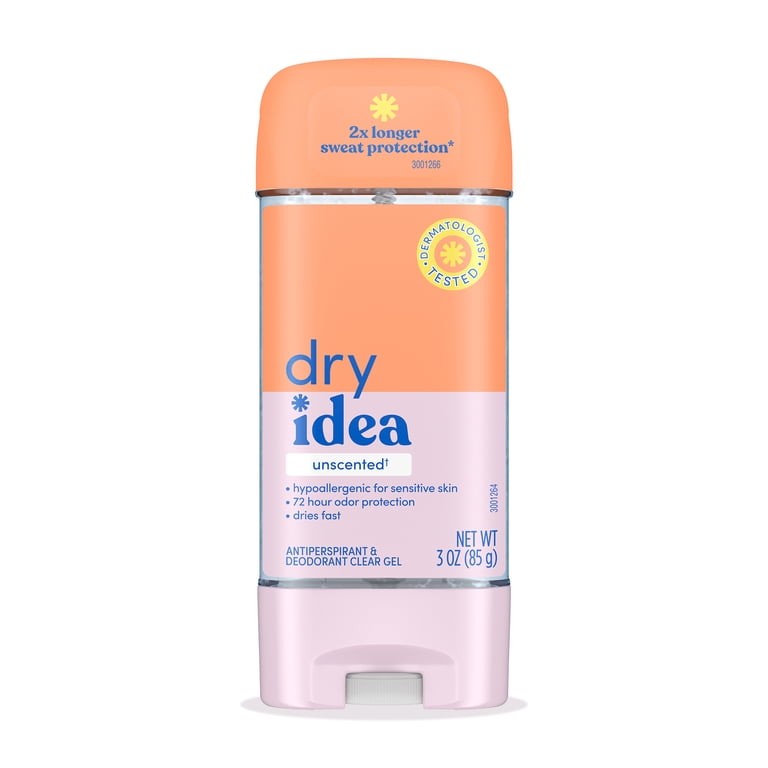 DRY IDEA UNSCENTED GEL 3 OZ