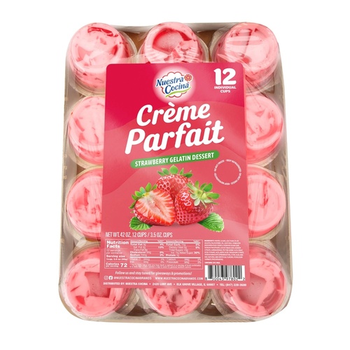 NUESTRA CREME PARTFAIT FRESA FP          1 OZ