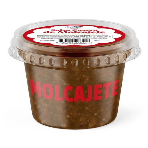 NUESTRA COCINA SALSA MOLCAJETE ROJA      16 OZ