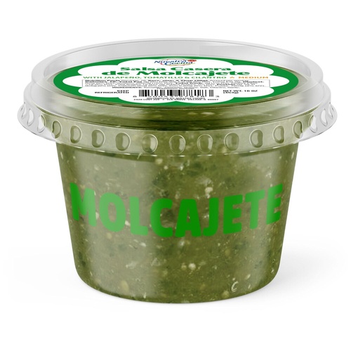 NUESTRA COCINA SALSA MOLCAJETE VERDE     16 OZ