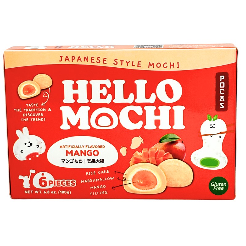 HELLO MOCHI MANGO 6.3 OZ