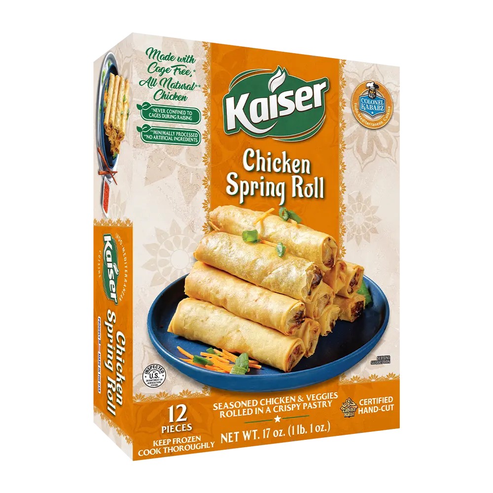 Kaiser Chicken Spring Roll 17 OZ