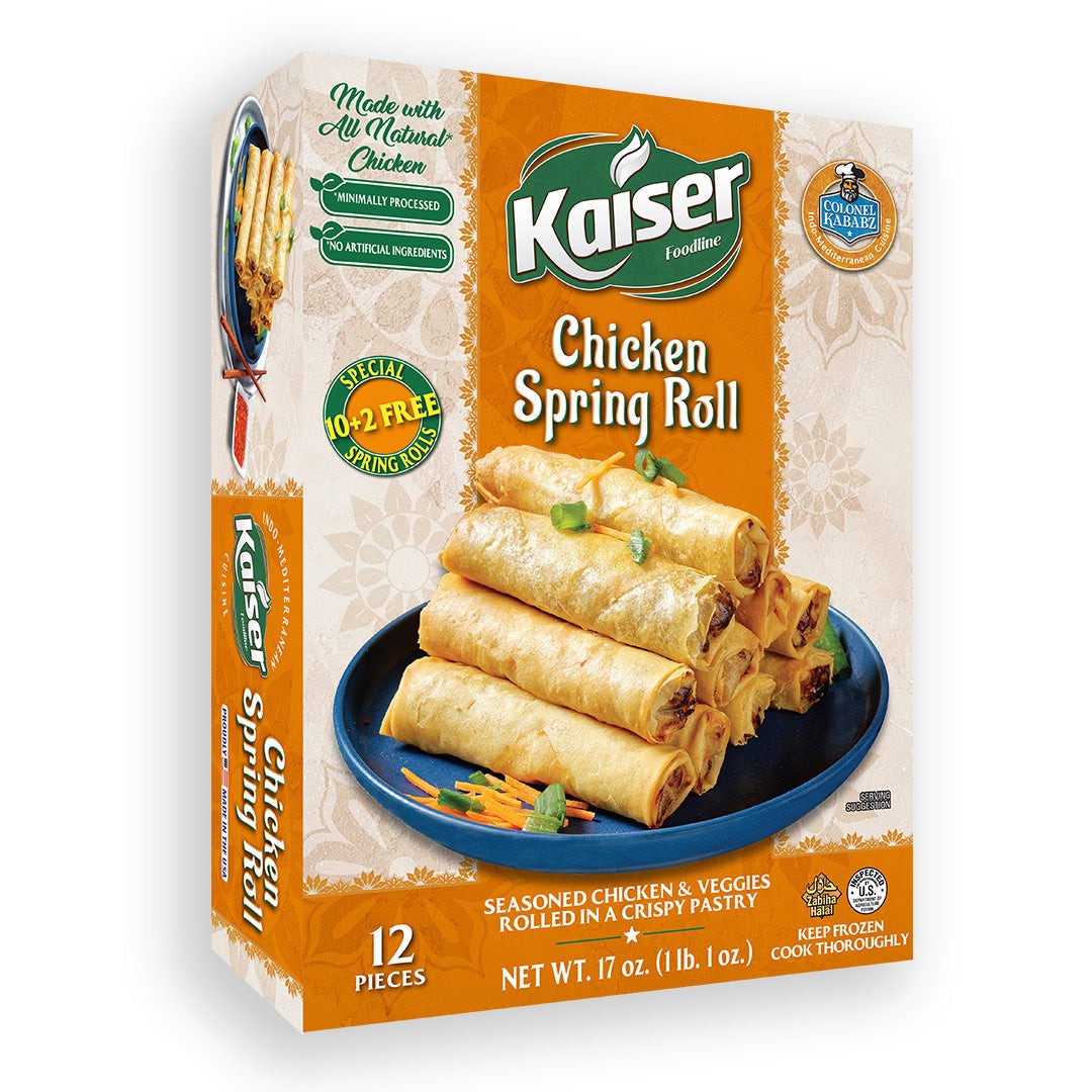 Kaiser Chicken Spring Roll 17 OZ