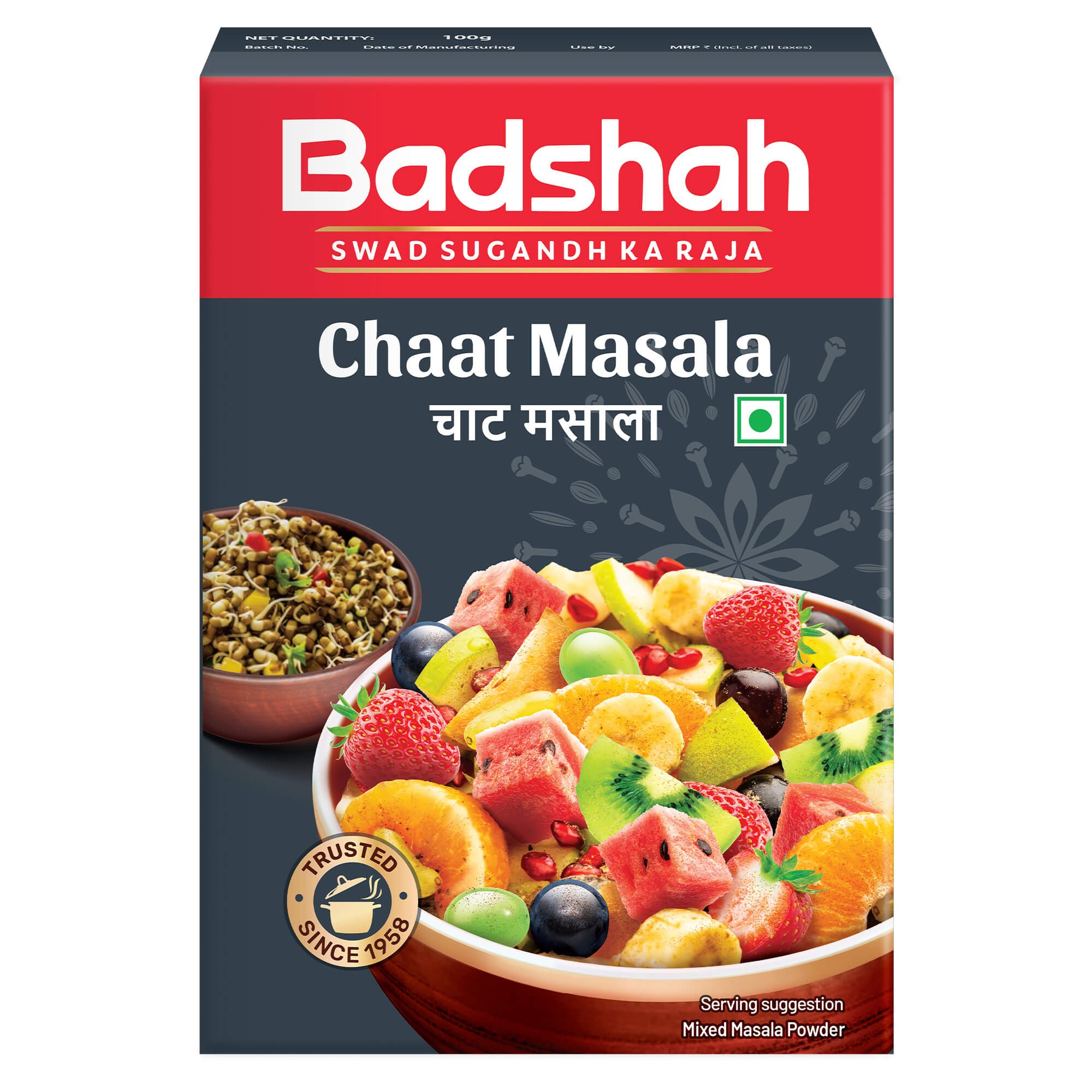 BADSHAH CHAT MASALA 100 GM