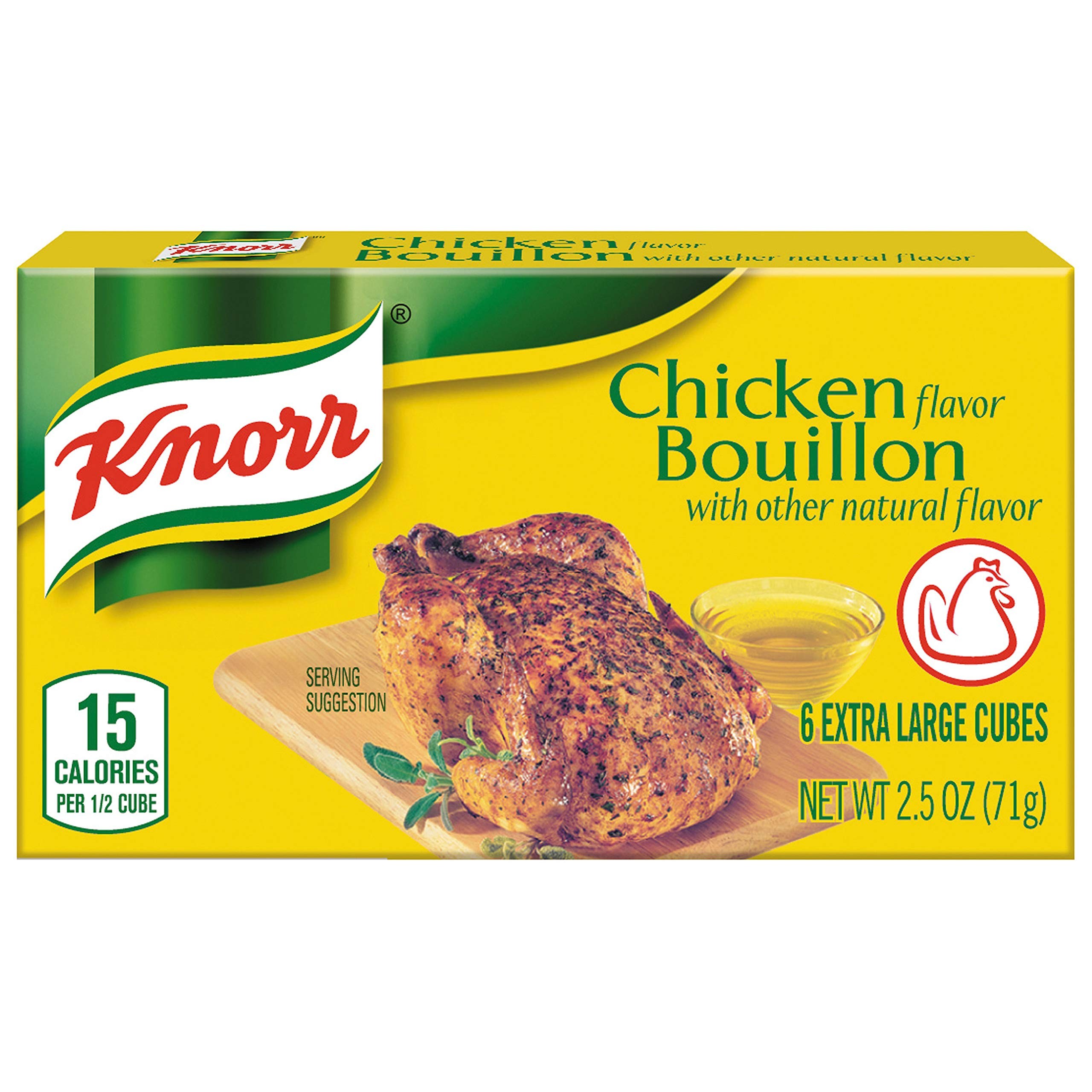 KNORR CHICKEN CUBES 80 GM