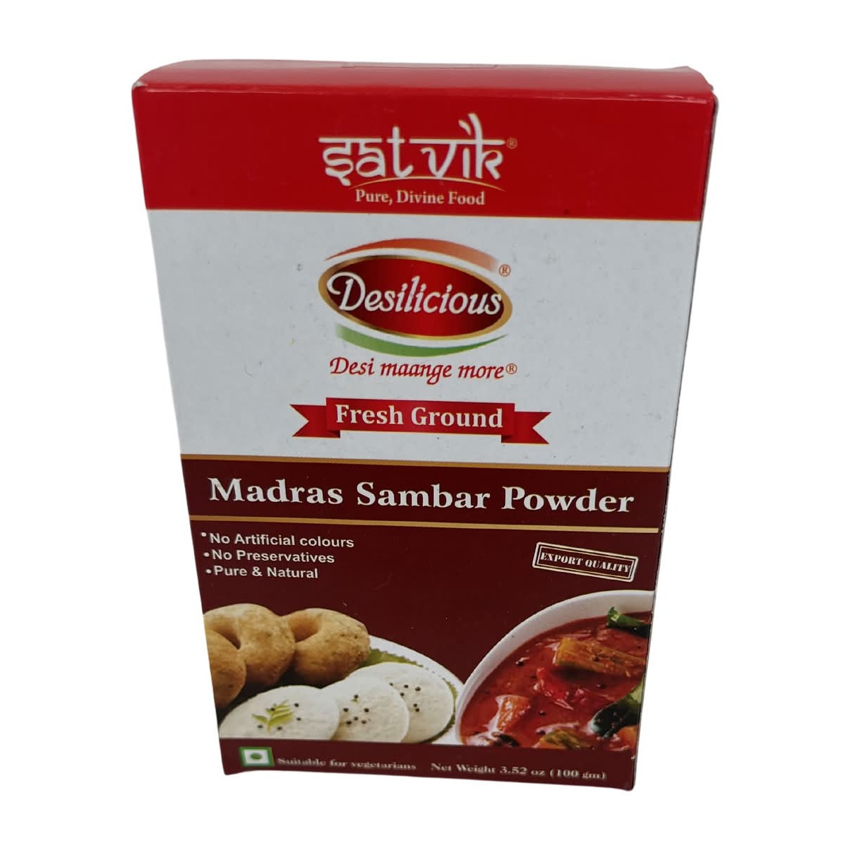 Satvik Madras Sambar Mix 100 GM