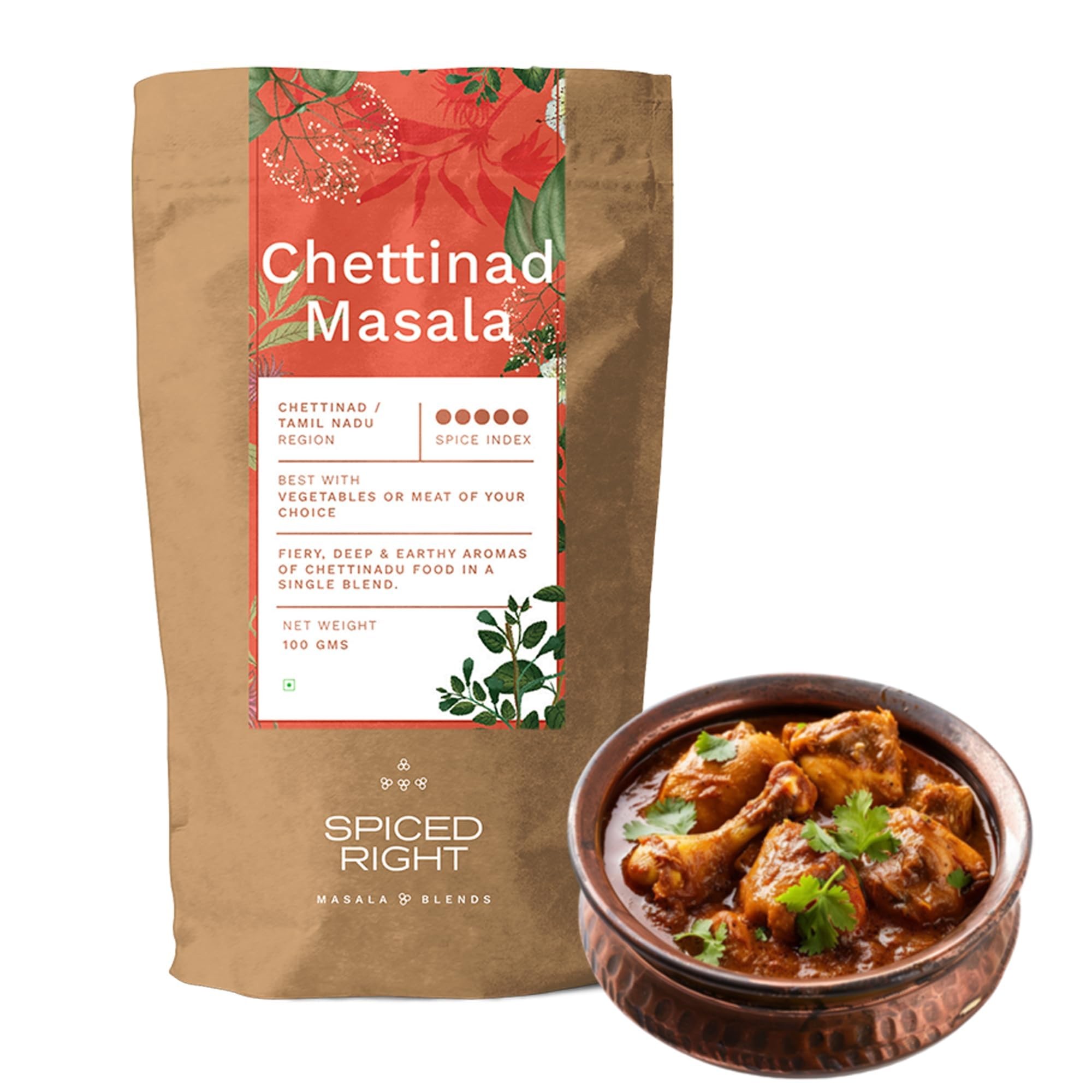 DELICIOUS CHETTIND MASALA 100 GM