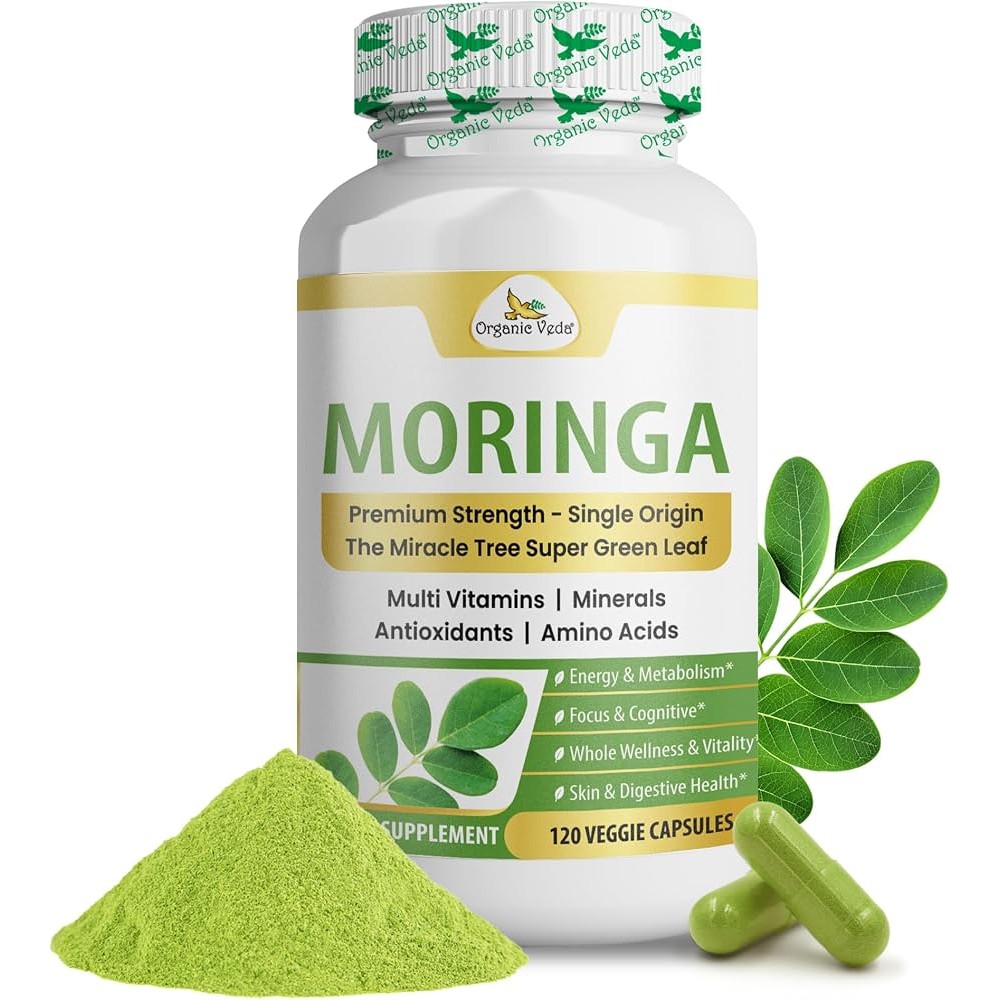 ORGANIC VEDA MORINGA CAPS 120 PCS