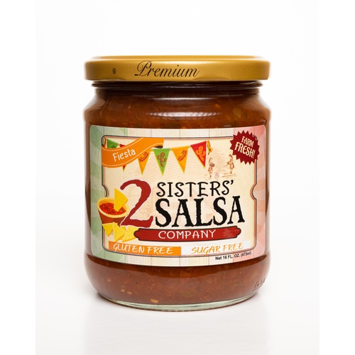 2 SISTER SALSA COMPANY FIESTA            16 OZ
