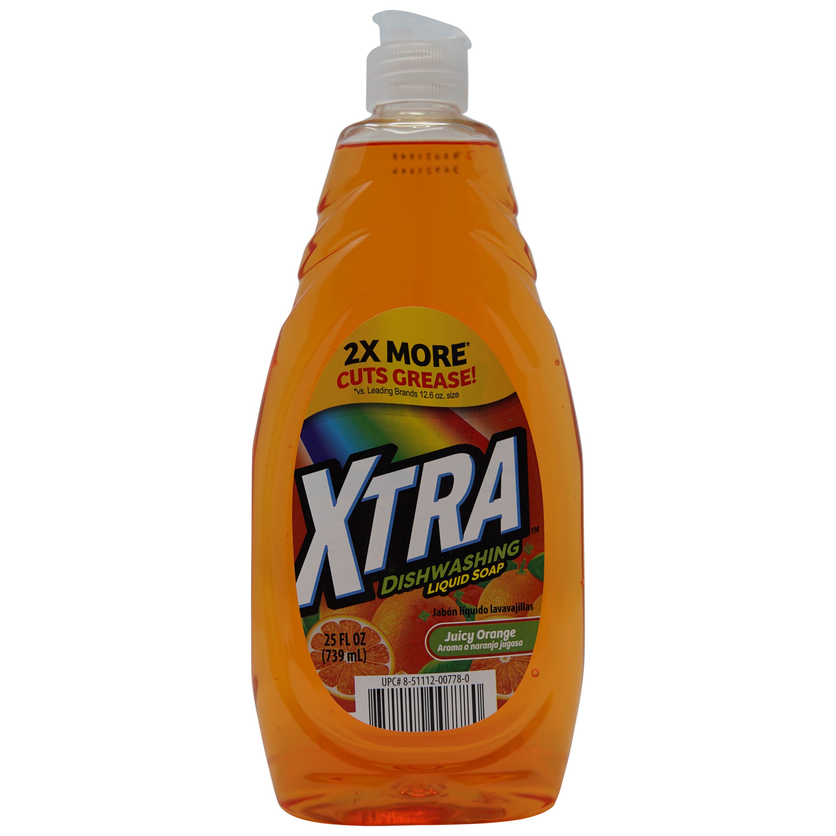 XTRA DISHWASHING JUICY ORANGE 25 FLOZ