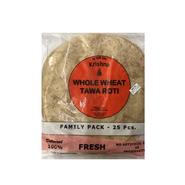 KRISHNA CHAPPATI 25 PCS FLY PACK 25 PCS