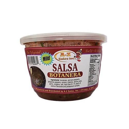 A To Z Red Mild Salsa Botanera 16 OZ