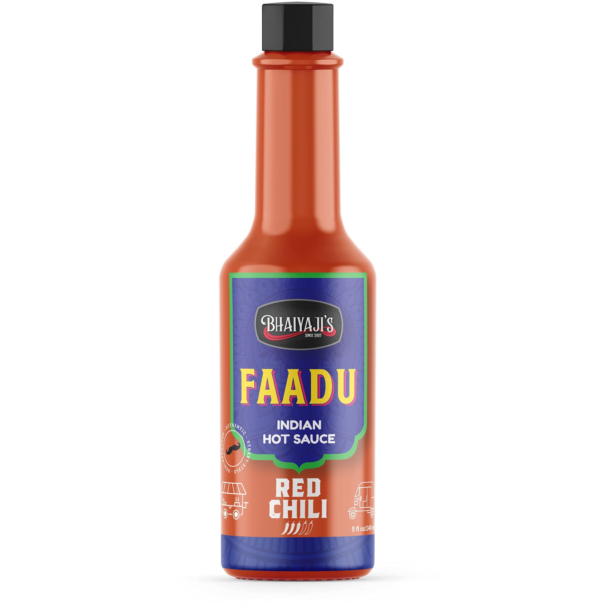 Bhaiyajis Faadu Hot Sauce 5 OZ