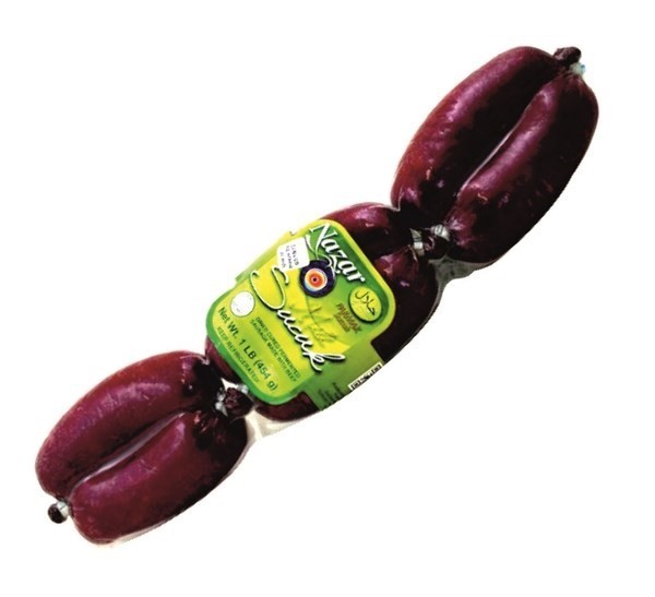 NAZAR BEEF RING SUCUK MILD 1 LBS