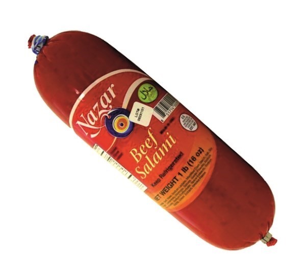 Nazar Beef Salami 16 OZ