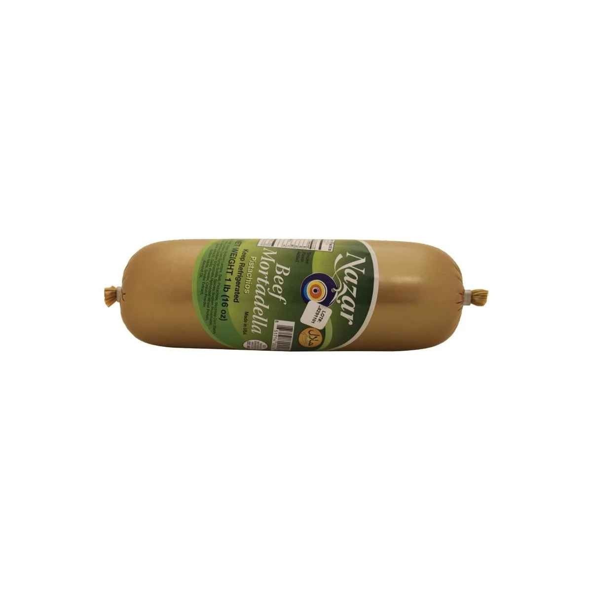 Nazar Beef Mortadella 16 OZ