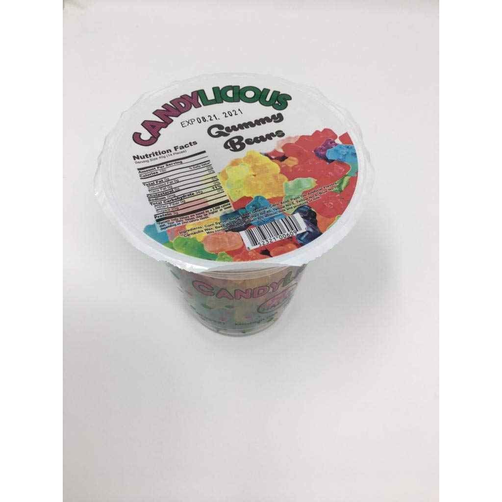 CANDYLICIOUS GUMMY BEARS 8 OZ