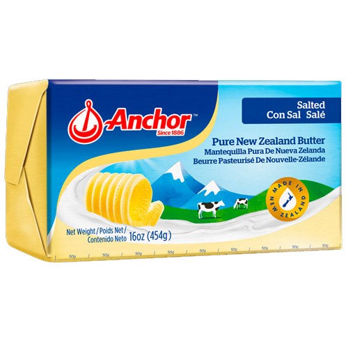 Anchor Pure New Zealand Butter 1 LBS