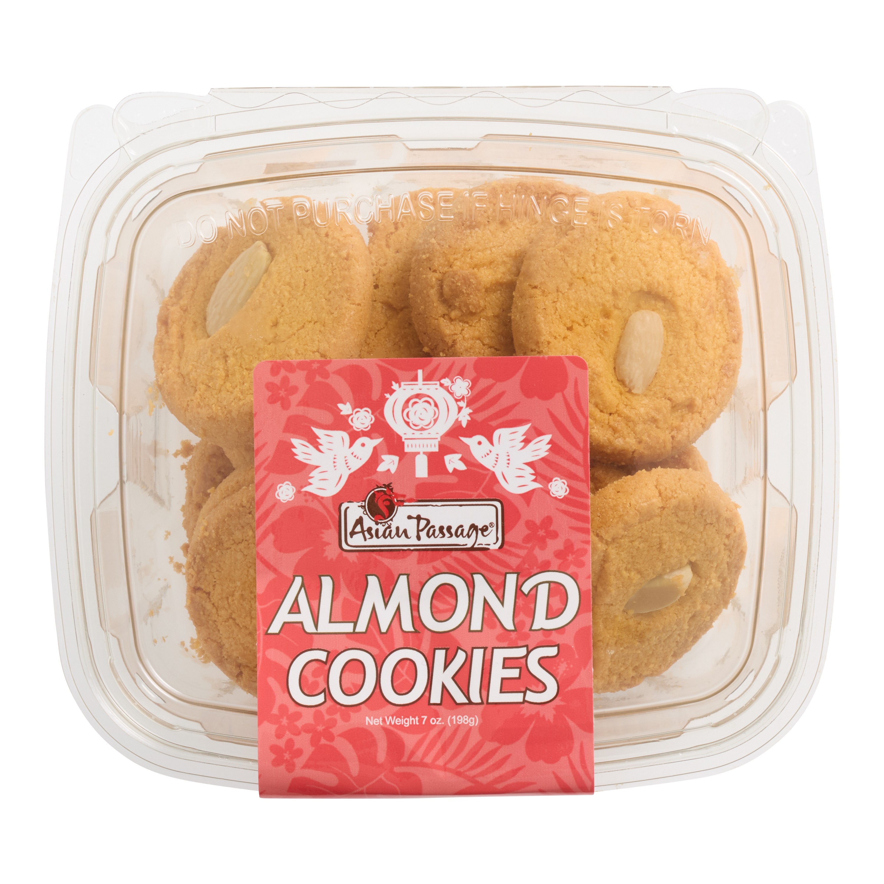 TEA TIME ALMOND COOKIES 7 OZ